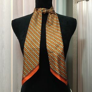Vintage Christian Dior reversible scarf